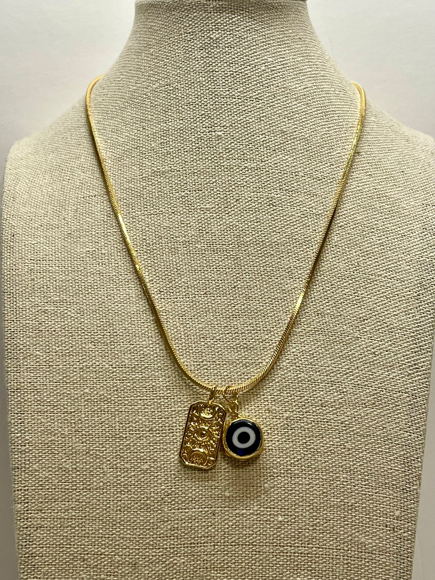 Evil Eye Charm Necklace
